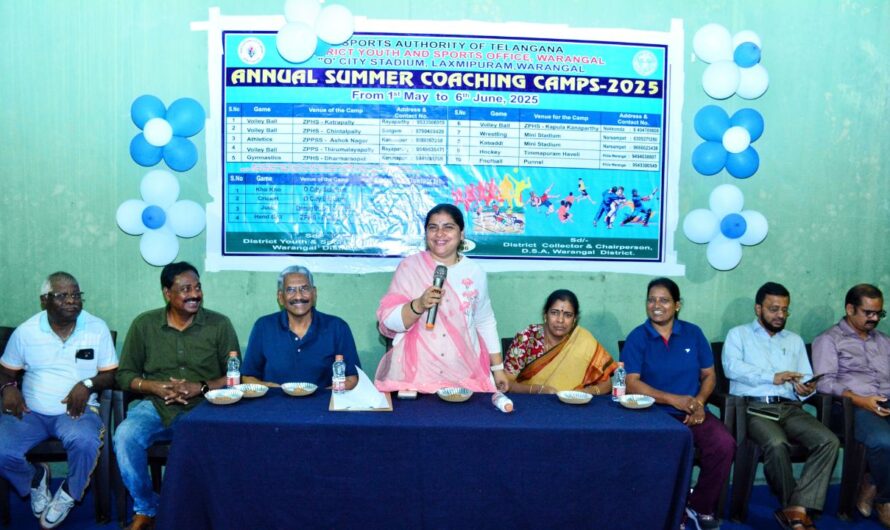 District Collector Dr. Satya Sharada : క్రీడా శిబిరాలను సద్వినియోగం చేసుకోవాలి: జిల్లా కలెక్టర్ డాక్టర్ సత్య శారద
