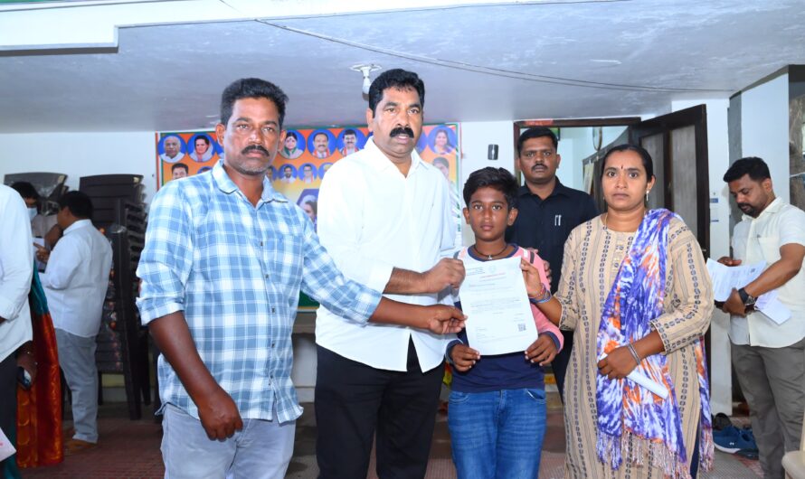 LOC : దువ్వ గణేష్ కి చికిత్స కోసం ఎల్ఓసి