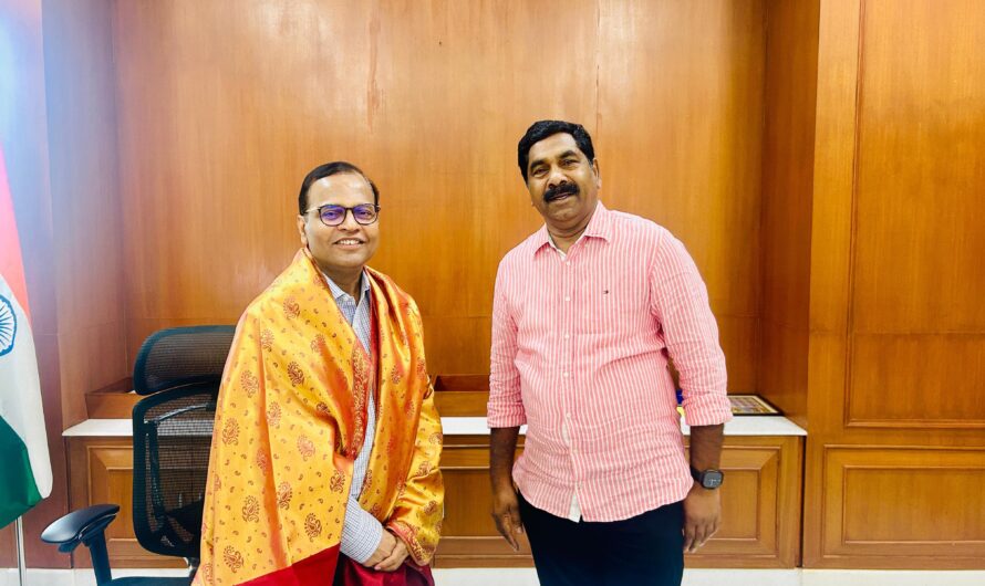 Hyderabad district : సిఎస్ రామకృష్ణ రావు ని మర్యాదపూర్వకంగా కలిసిన ఎమ్మెల్యే నాగరాజు